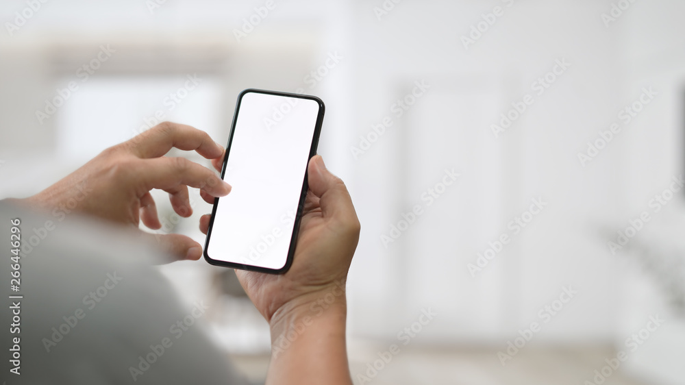 Businessman and mobile smartphone Businessman and mobile smartphone