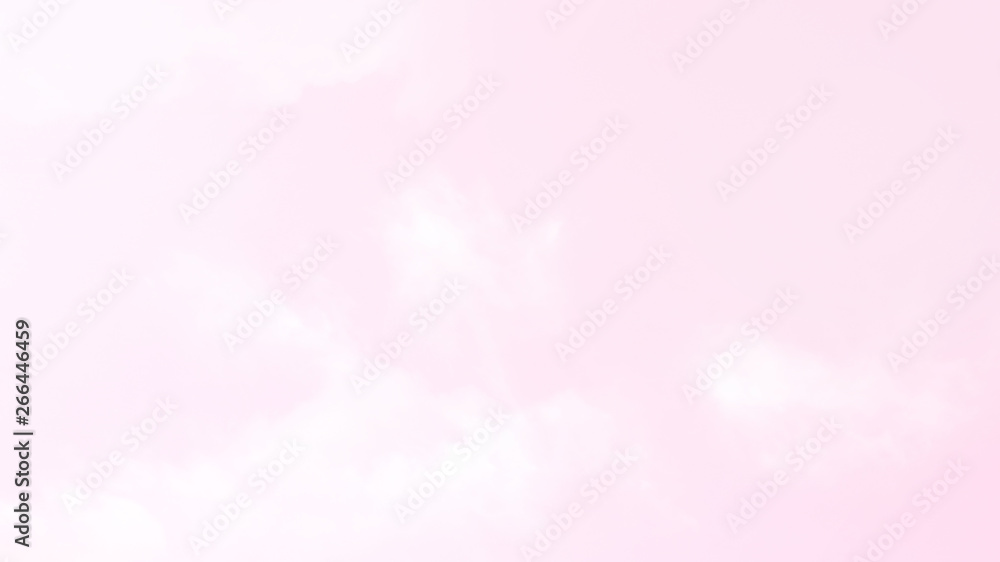 Abstract blurred beautiful soft cloud background with a pastel multicolored gradient with bokeh concept for wedding card design or presentation