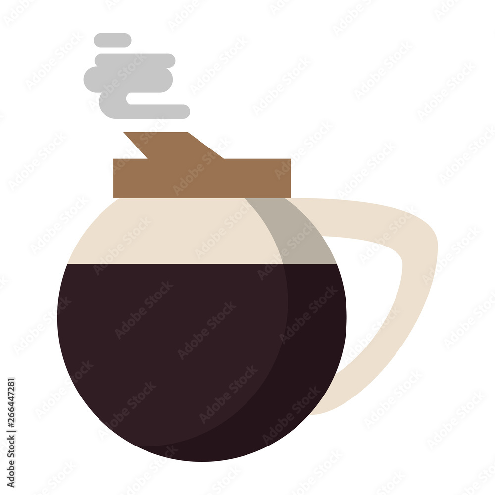 Obraz premium coffee cafe concept cartoon