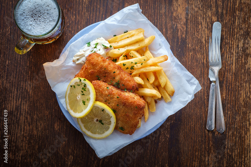 Photography Beer Fish and Chips