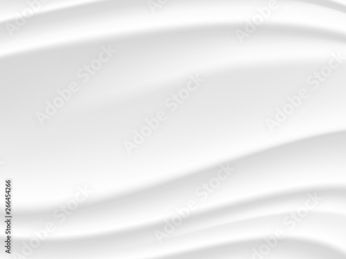 abstract background vector white and gray tone, wave overlapping with shadow modern concept, space for text or message web and book design