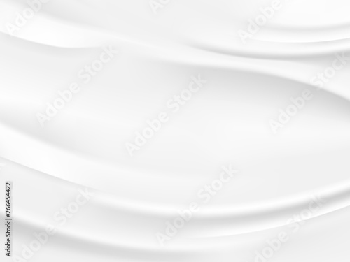 abstract background vector white and gray tone, wave overlapping with shadow modern concept, space for text or message web and book design