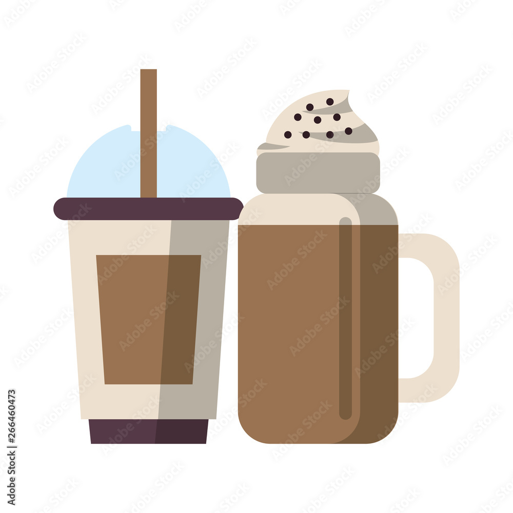 coffee cafe concept cartoon coffee cafe concept cartoon
