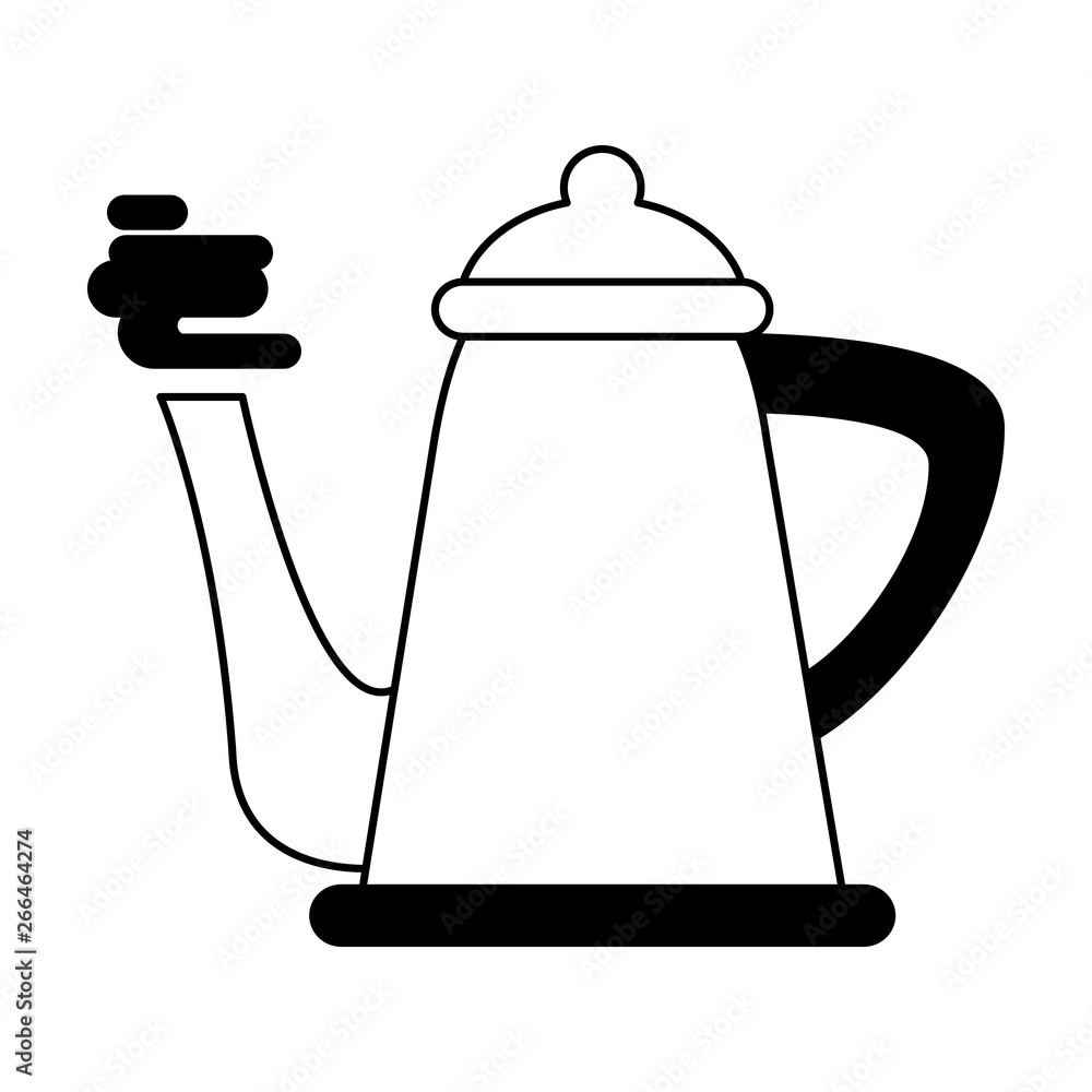 Fototapeta premium coffee cafe concept cartoon