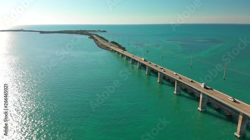 Wallpaper Mural Aerial of an over-the-water road in the Key islands. Torontodigital.ca