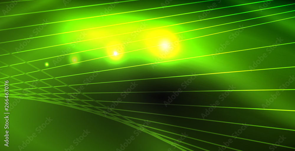 Glossy shiny glowing neon waves Glossy shiny glowing neon waves
