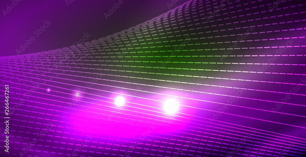 Shiny neon space background Shiny neon space background