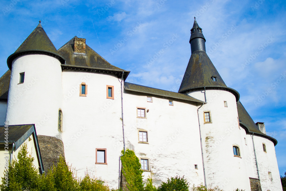 Clervaux Castle (Chateau de Clervaux) in Clervaux, Luxembourg, Europe