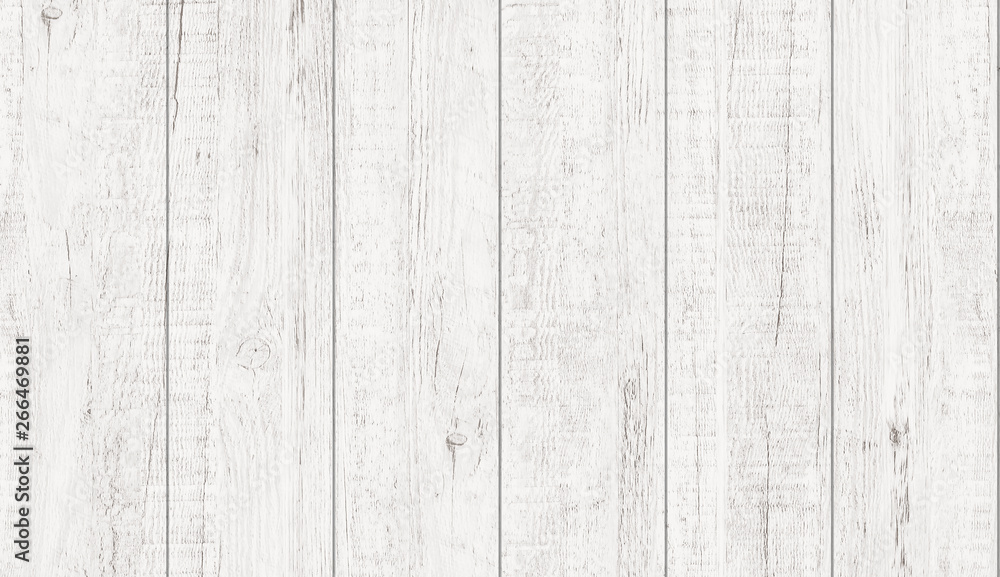Naklejka premium White wood pattern and texture for background. Close-up.