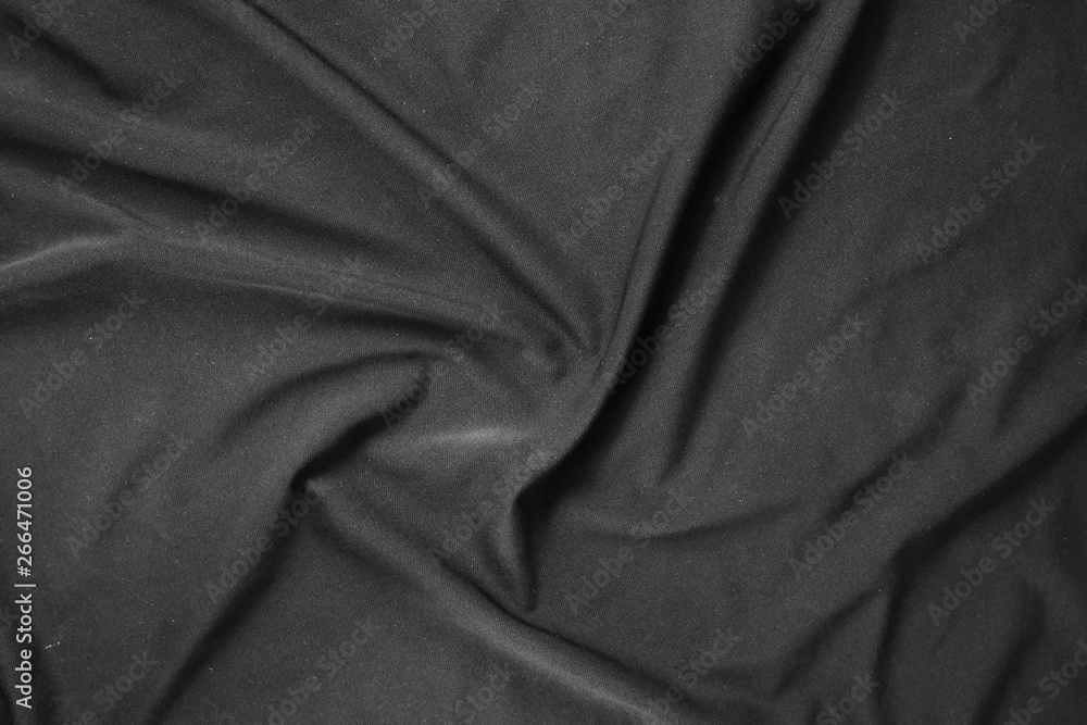 Fototapeta premium black silk cloth background