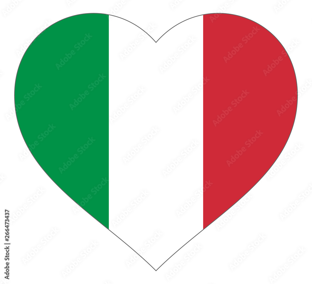 flag in heart vector illustration sign. Flag in the shape of Heart with contrasting contour, symbol of love for his country or valentine day, patriotism. flag in heart vector illustration sign. Flag in the shape of Heart with contrasting contour, symbol of love for his country or valentine day, patriotism.
