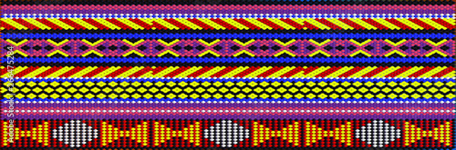 The traditional ornament of the inhabitants of the east and the Arab world.