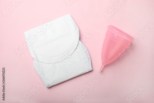 reusable silicone menstrual cup