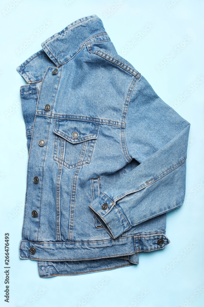 Stylish fashionable denim jacket Stylish fashionable denim jacket