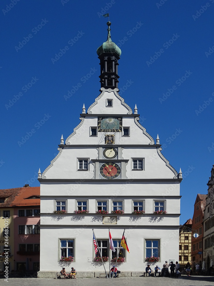 Die Ratstrinkstube im historischem Rothenburg ob d Tauber