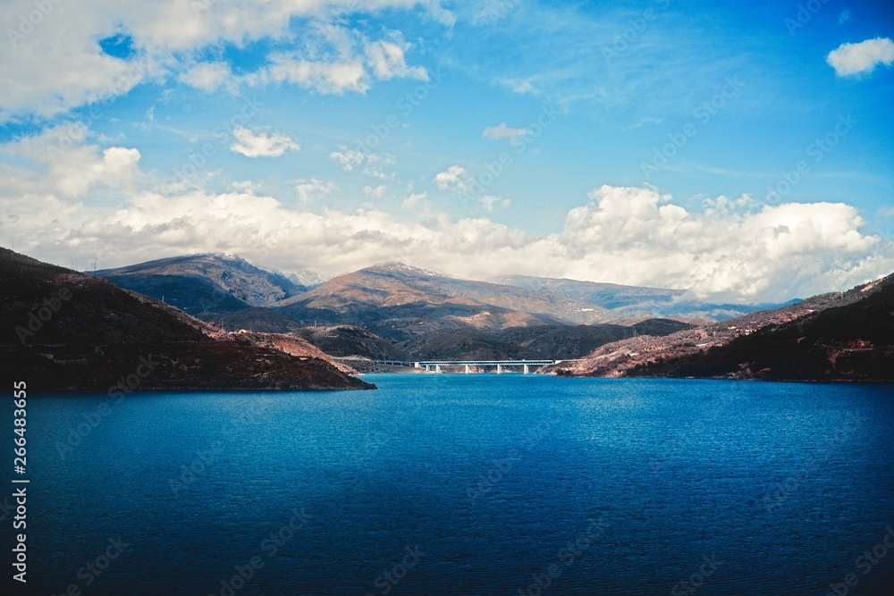 Sierra Nevada Mountains, Spain by Rules Reservoir Sierra Nevada Mountains, Spain by Rules Reservoir