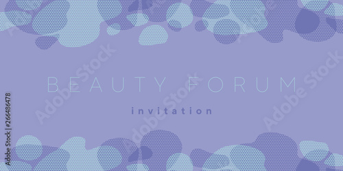 Abstract textured luquid horizontal element