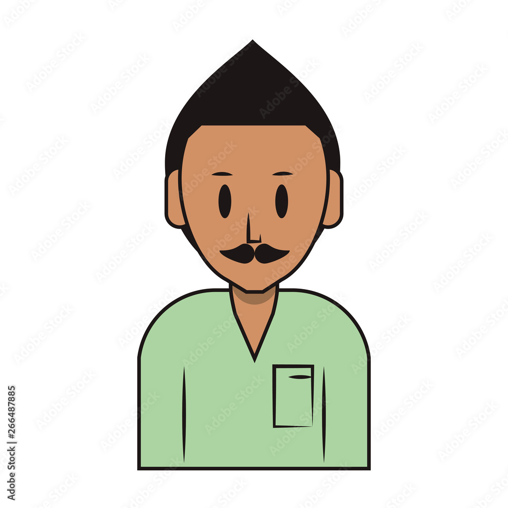 person upper body cartoon