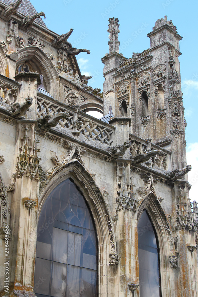 Trinity church in Falaise (France)