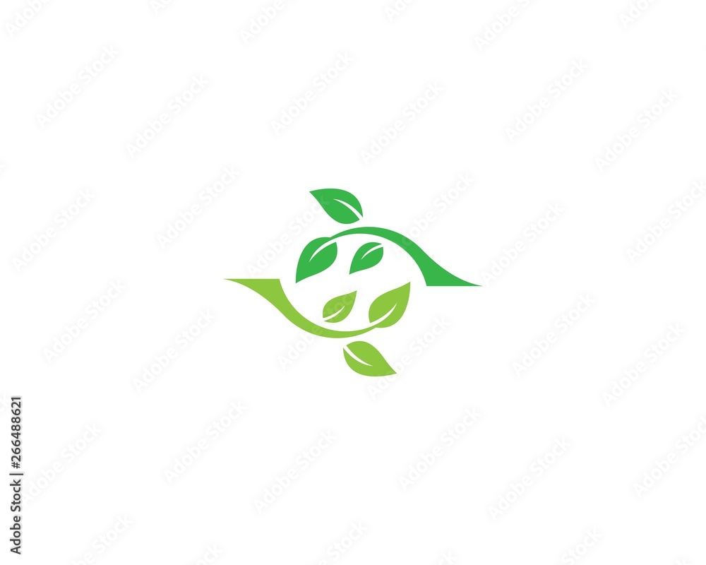 Ecology logo template vector icon illustration Ecology logo template vector icon illustration