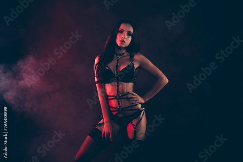 Fotografía Portrait of nice cool gorgeous adorable attractive sportive perfect thin fit for