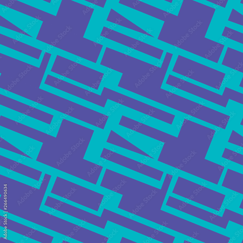 geometric pattern on the blue background geometric pattern on the blue background
