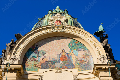 Photography Prague, Art Nouveau Municipal House in Old Town
