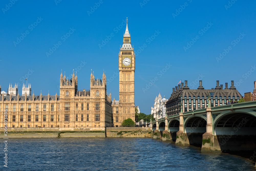 London, Houses Of Parliament and Big ben