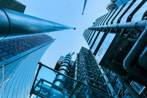 Canvas Print Financial District, London, the City in London