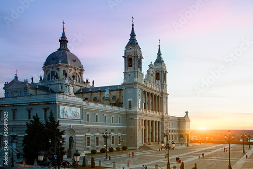 Spain, Madrid, Santa Maria la Real de La Almudena Cathedral