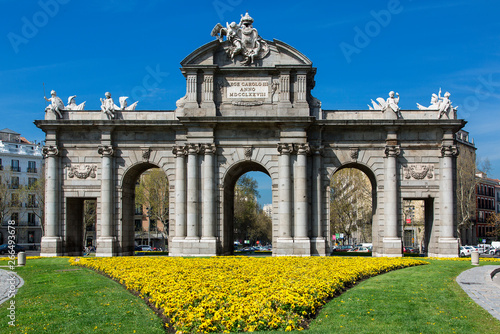 Spain, Madrid, Alcala Arch