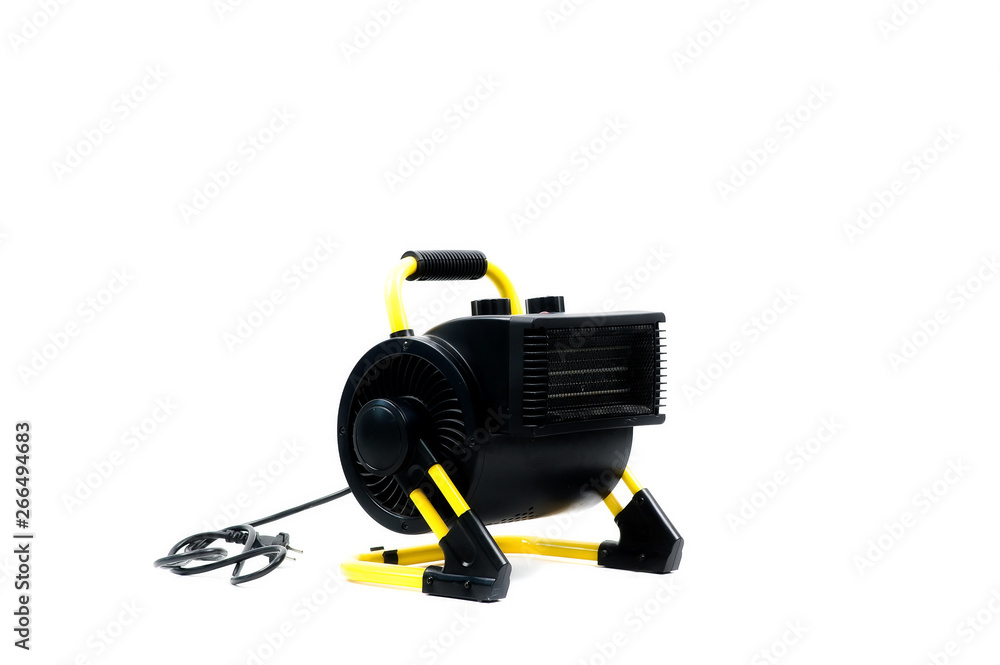 heat gun on the isolated white background heat gun on the isolated white background