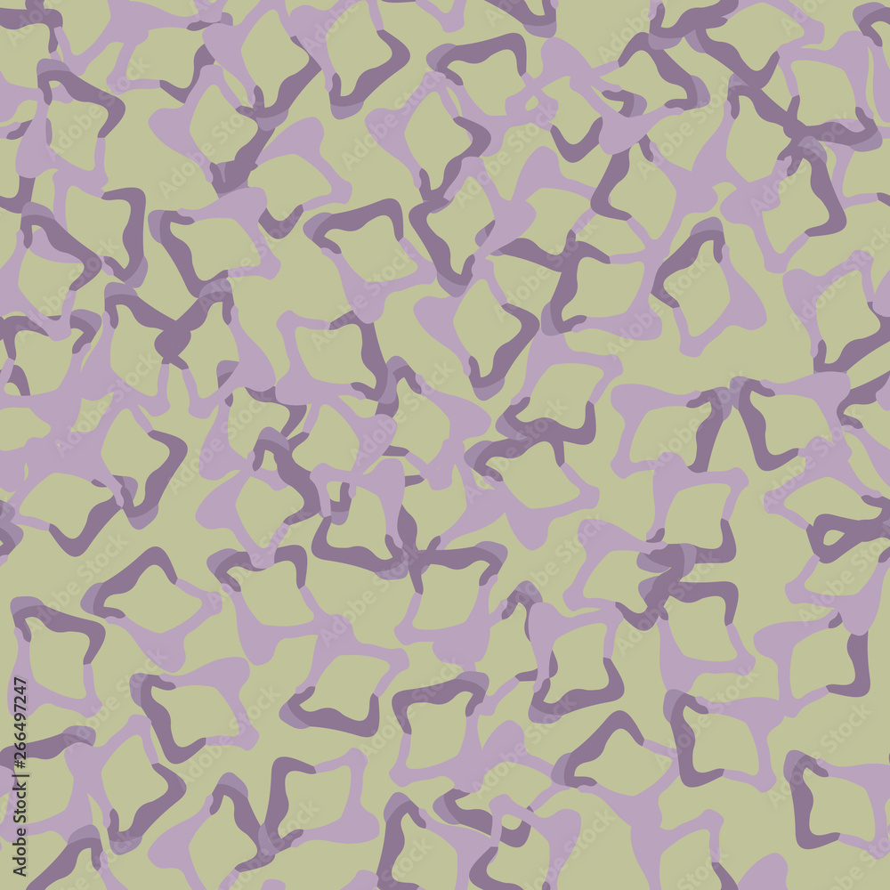 UFO urban camouflage of various shades of green and violet colors UFO urban camouflage of various shades of green and violet colors