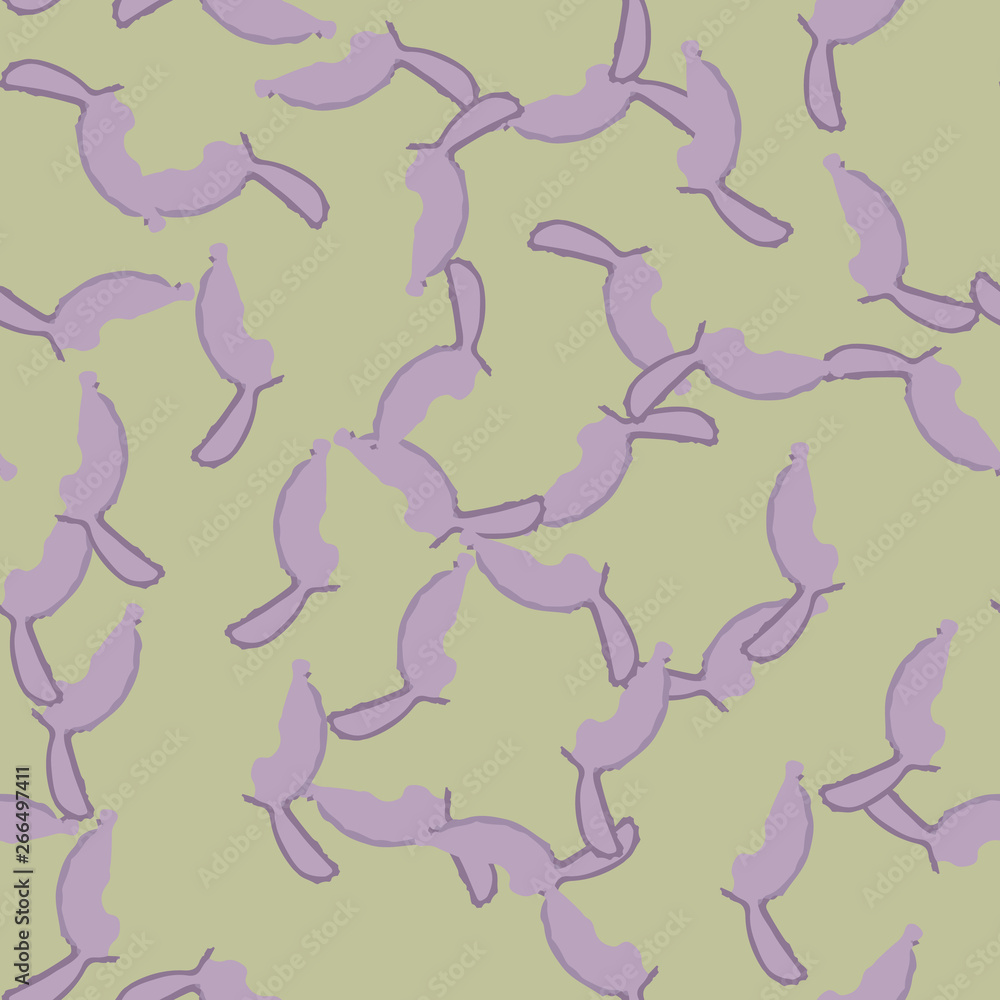 UFO urban camouflage of various shades of green and violet colors UFO urban camouflage of various shades of green and violet colors