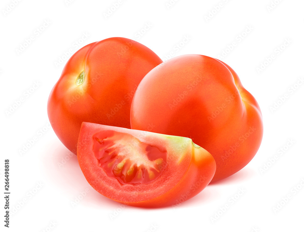 Tomato isolated on white background with clipping path Tomato isolated on white background with clipping path