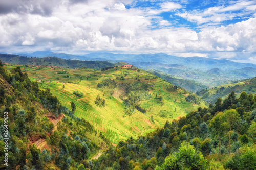 Rural Landscape Rwanda photo