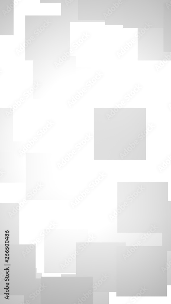 White abstract background. Misty backdrop with grey squares. 3D illustration White abstract background. Misty backdrop with grey squares. 3D illustration