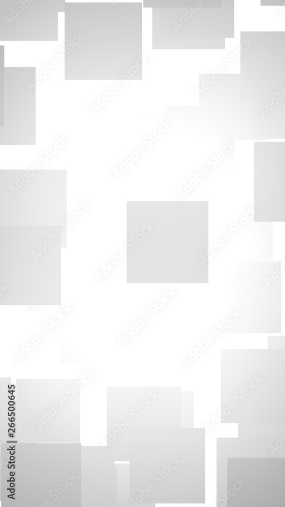 White abstract background. Misty backdrop with grey squares. 3D illustration White abstract background. Misty backdrop with grey squares. 3D illustration
