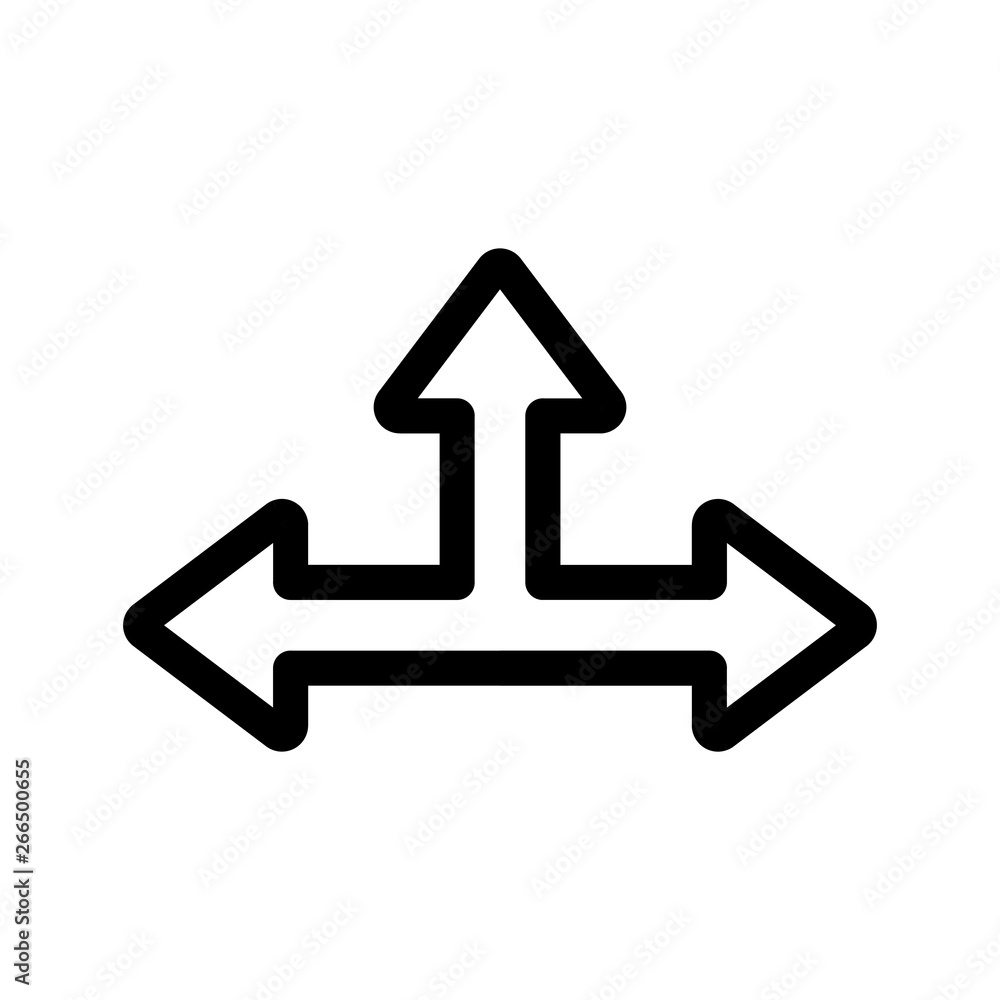 Multi Direction Arrow Icon For Your Project Multi Direction Arrow Icon For Your Project
