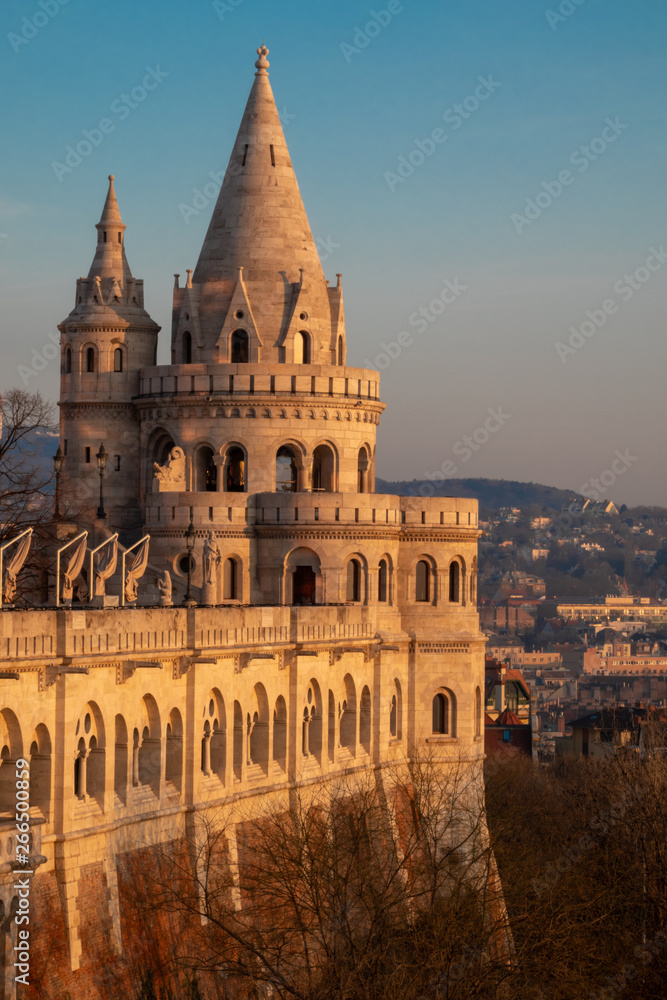 Fisherman's Bastion in Budapest - Hungary