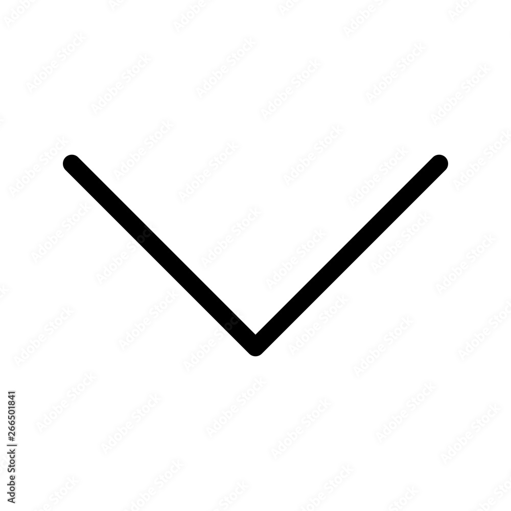 Down Direction Arrow Icon For Your Project Down Direction Arrow Icon For Your Project