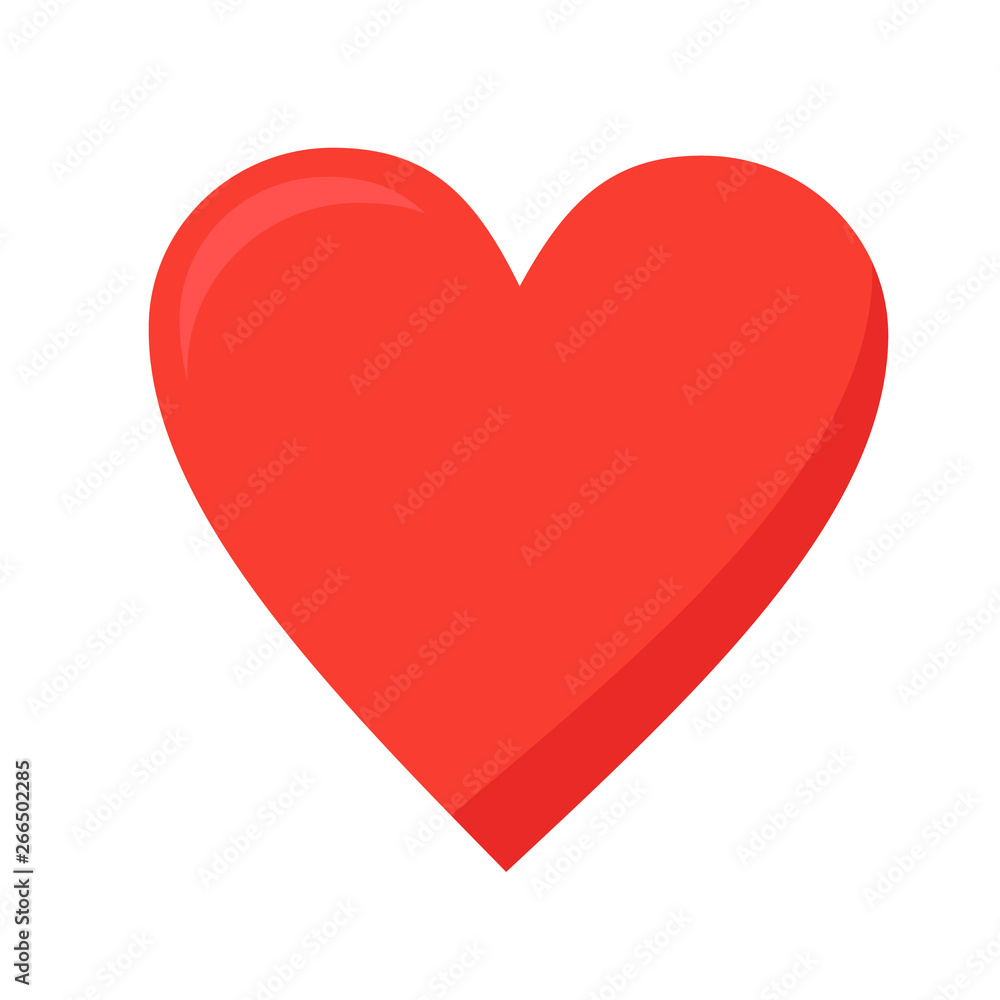 Heart Icon. Flat style for graphic and web design, Modern simple vector sign. Heart Icon. Flat style for graphic and web design, Modern simple vector sign.