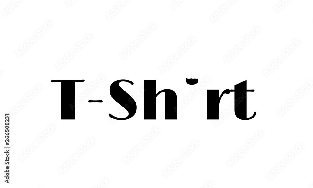 Typography for print or use as poster, flyer or T shirt Typography for print or use as poster, flyer or T shirt