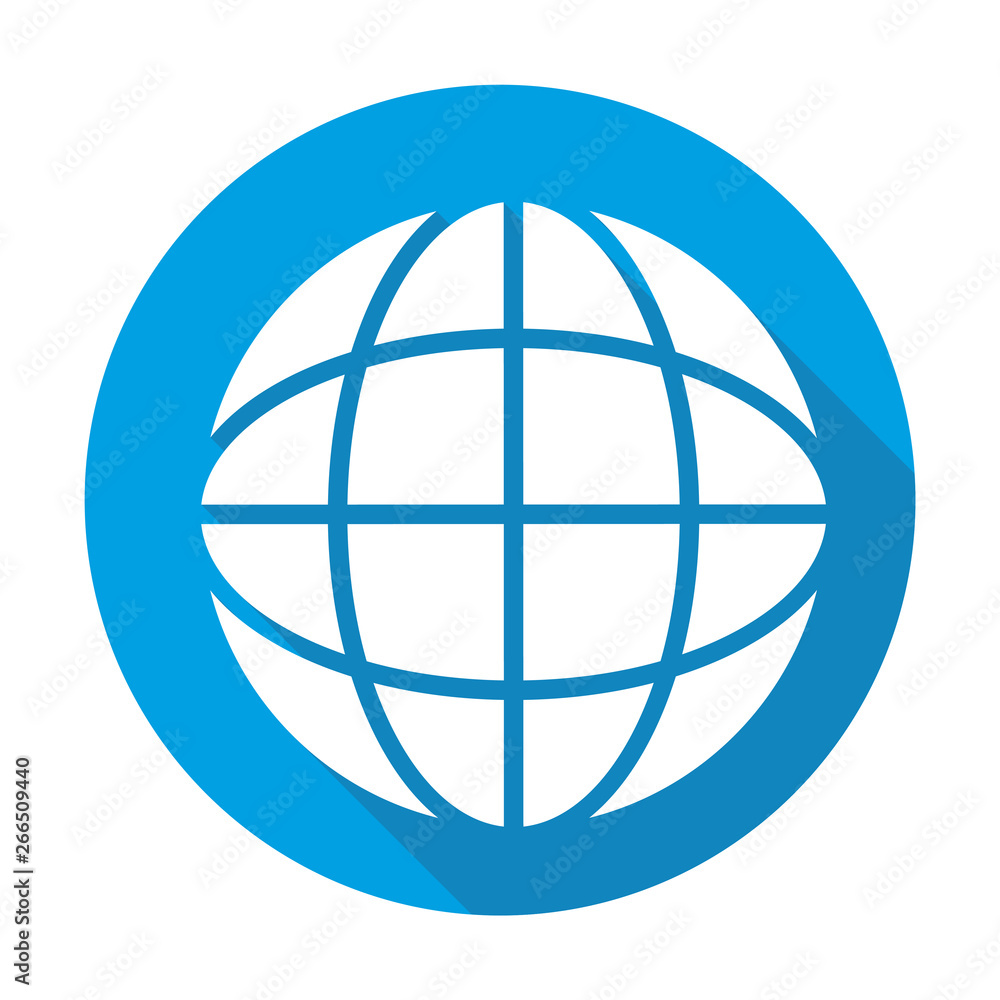 Earth vector blue icon in modern flat style isolated. Symbol earth is good for your web design. Earth vector blue icon in modern flat style isolated. Symbol earth is good for your web design.