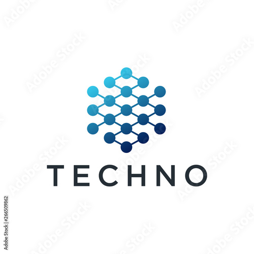 technology, biotechnology, tech icon and symbol