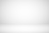 Empty white studio room abstract background