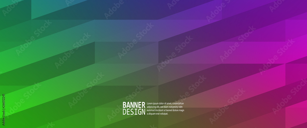 Minimal covers design. Colorful bright gradients.