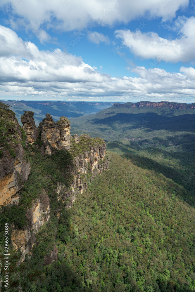 Impressionen aus Katoomba und dem Blue Mountain National Park in Australien mit Jamison Walley und den Three Sisters