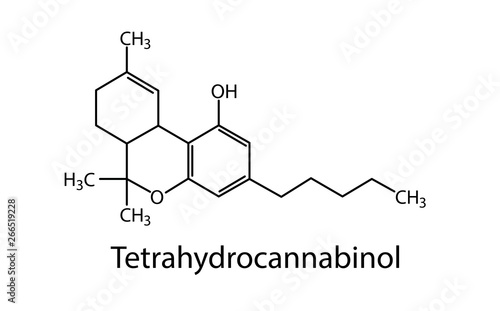 Chemical formula of cannabinol