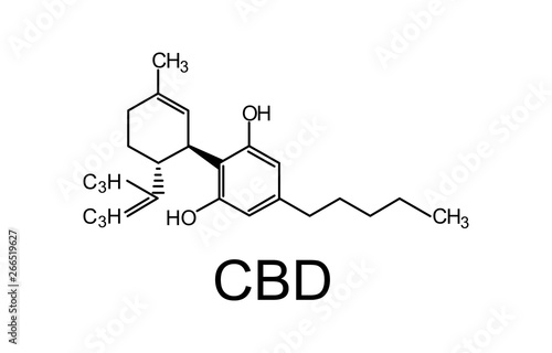 chemical formula of Marijuana CBD